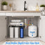 Nova 5-Stage Reverse Osmosis System RO Purifier 75 GPD W/Auto Shut off